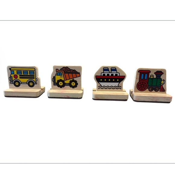 Melissa & Doug Vehicles Stamp Set - Picture 5 of 10
